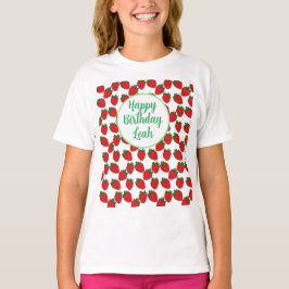 Strawberry Birthday Party Thema T-Shirt