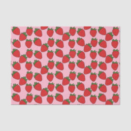Strawberry Birthday Party Thema Umpackpapier Seidenpapier