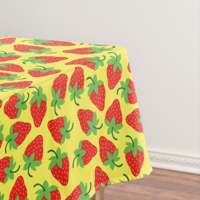 Strawberry Birthday Party Tischdecke (Beispiel)