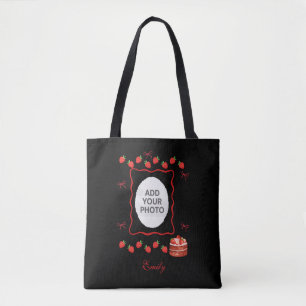 Strawberry Birthday Tote Bag Gift