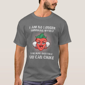 Strawberry Boxing Funny, ich bin nicht mehr Schrum T-Shirt