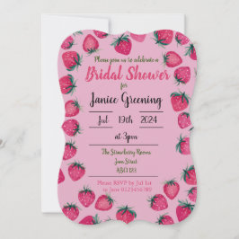 Strawberry Brautparty Sommerpicknick