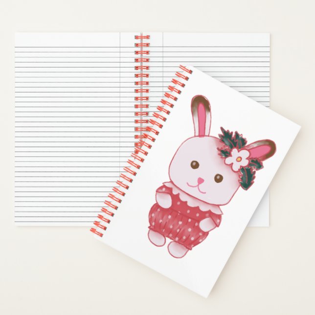 Strawberry Bunny Notizbuch (Innen)