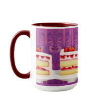 Strawberry Cake Generative Art Combo