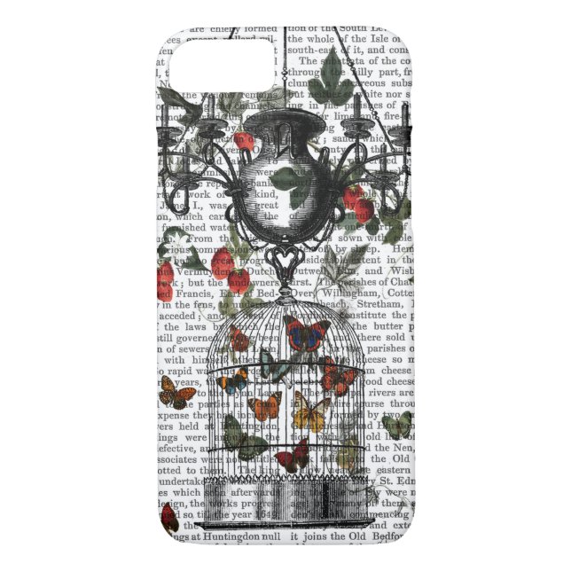 Strawberry Chandelier Case-Mate iPhone Hülle (Rückseite)