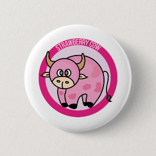 Strawberry Costume Niedliches Design Ideen Cartoon Button