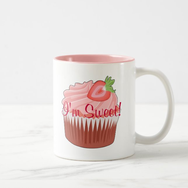 Strawberry Cupcake Tasse (Rechts)