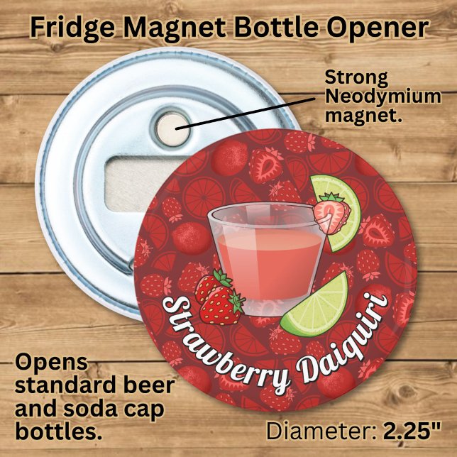 Strawberry Daiquiri Flaschenöffner (Von Creator hochgeladen)