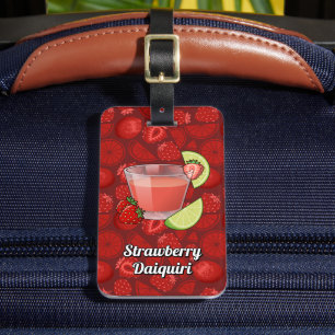 Strawberry Daiquiri Gepäcktag Gepäckanhänger