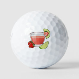 Strawberry Daiquiri Golf Balls Golfball