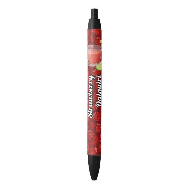 Strawberry Daiquiri Kugelschreiber (Vorderseite Vertikal)