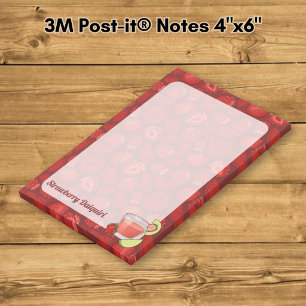 Strawberry Daiquiri Post-it Notes Klebezettel