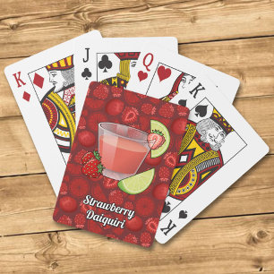 Strawberry Daiquiri Spielkarten