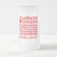 Strawberry Daiquiri Tasse - wählen Sie Stil & Farb