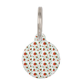 Strawberry Design Dog Tag Haustiermarke