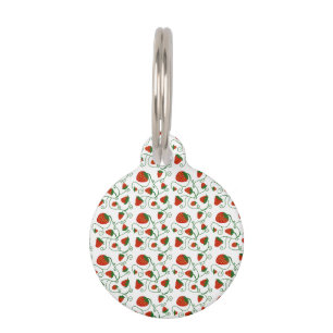 Strawberry Design Dog Tag Haustiermarke