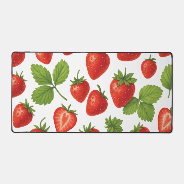 Strawberry Desk Mats Schreibtischunterlage (Vorderseite)