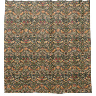 Strawberry Dieb Neutral High Res Duschvorhang