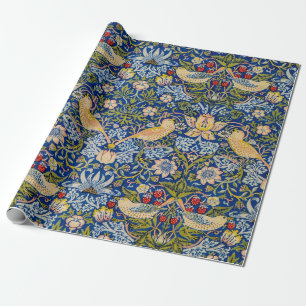 Strawberry-Dieb-Vogel von William Morris Geschenkpapier