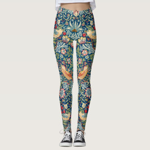 Strawberry Dieb, William Morris Leggings