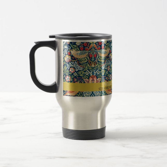 Strawberry diief - Design of William Morris Reisebecher (Links)