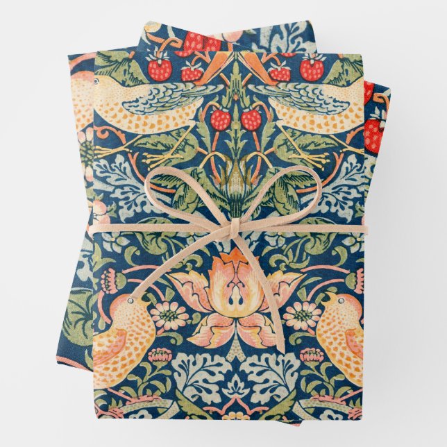 Strawberry Diief Geschenk Wrap Flachblatt Set 3 Geschenkpapier Set (Beispiel)