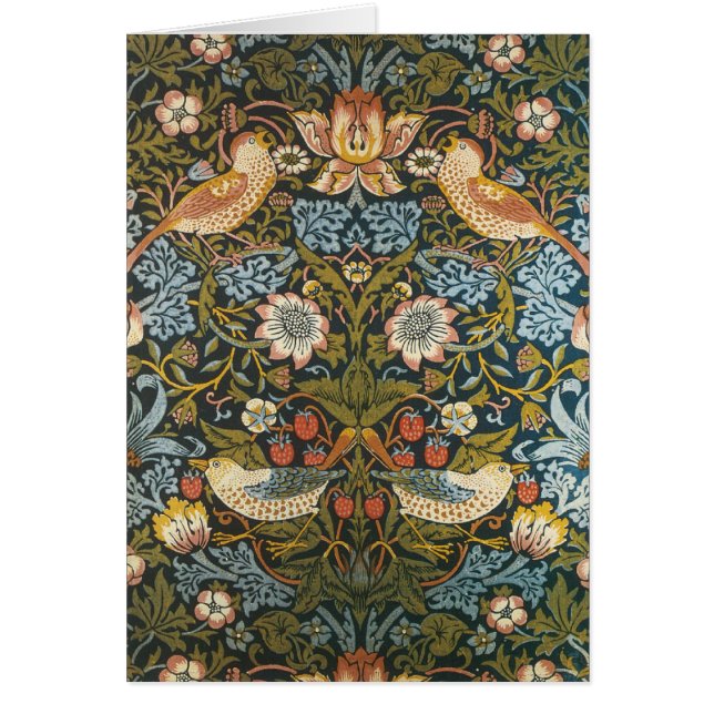 Strawberry Dives von William Morris, Vintag Art (Vorne)