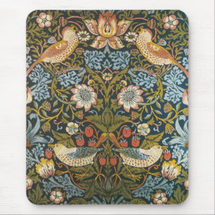 Strawberry Dives von William Morris, Vintag Art Mousepad