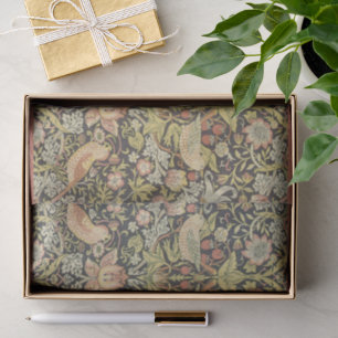 Strawberry Dives von William Morris, Vintag Art Seidenpapier
