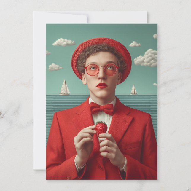 Strawberry Dream Karte (Vorderseite)