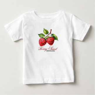 Strawberry Erster Geburtstag Berry Sweet Geburtsta Baby T-shirt