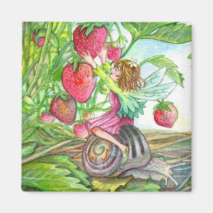 Strawberry Fairy Magnet