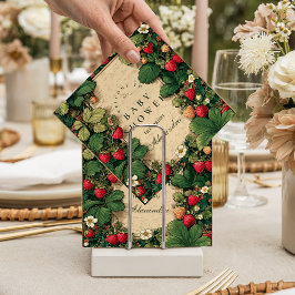 Strawberry Fairytale Baby Shower Serviette