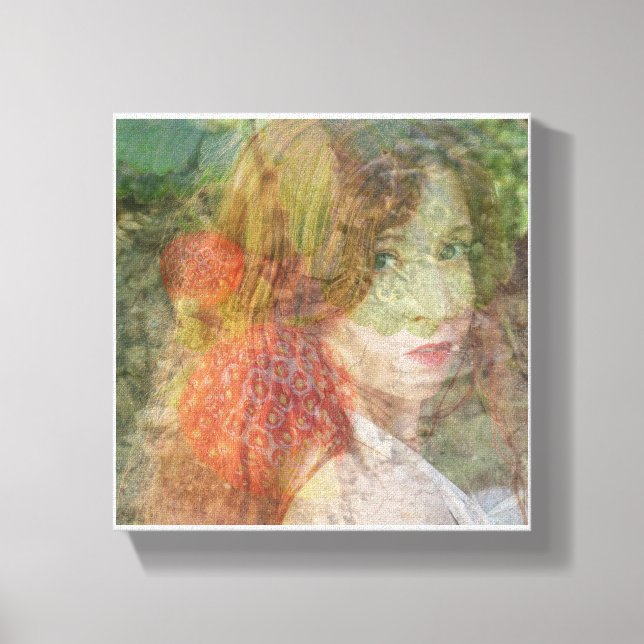Strawberry Fields Nothing is Real Canvas Print Leinwanddruck (Vorderseite)