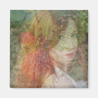 Strawberry Fields Nothing is Real Magnet