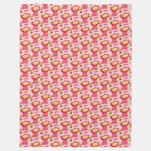 Strawberry Fleecedecke (Vorderseite)