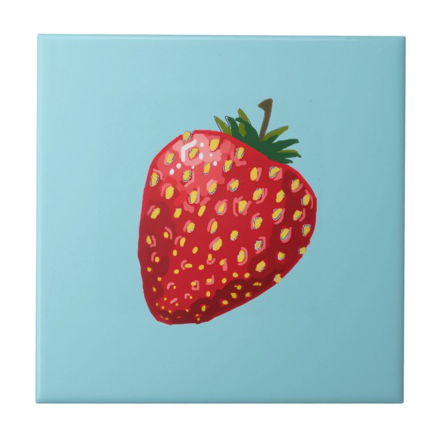 Strawberry Fliese (Vorderseite)