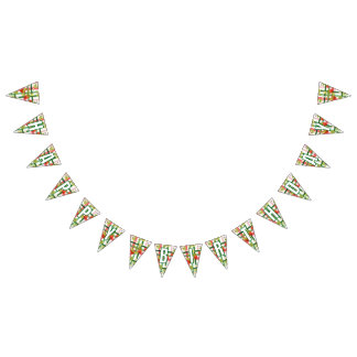 Strawberry Floral Happy Birthday Banner