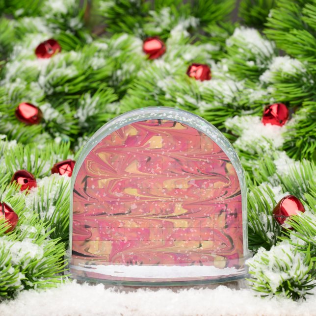 Strawberry Fudge snow globe (Noël)