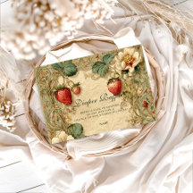 Strawberry Garden Cottagecore Diapper Raffle 