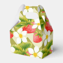 Strawberry Gift Favor Box