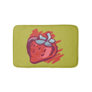 Strawberry Gifts Badematte