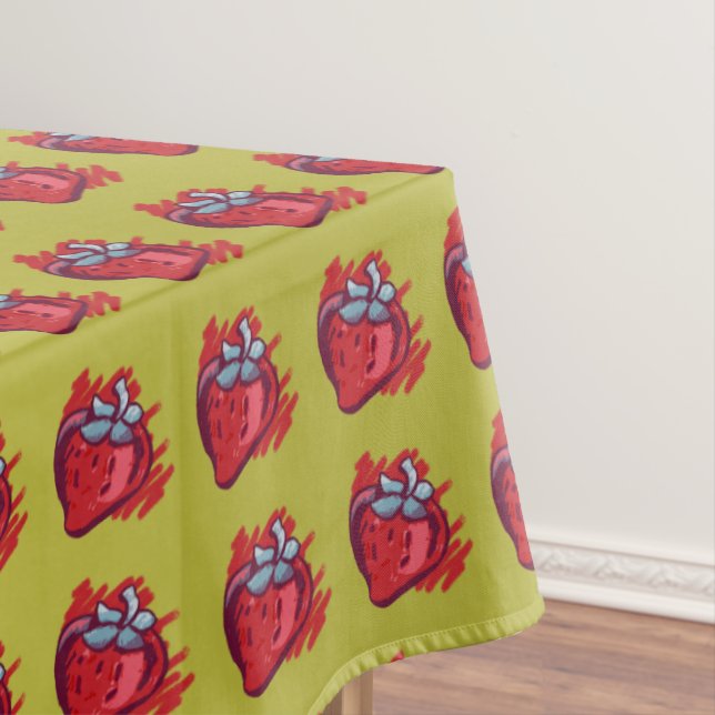 Strawberry Gifts Tischdecke (Beispiel)