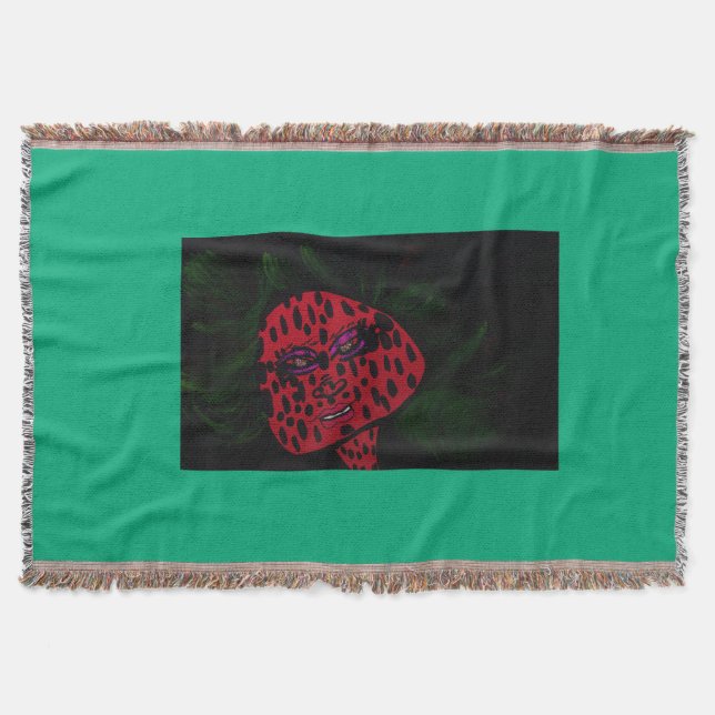 Strawberry Glamour  Decke (Vorderseite)