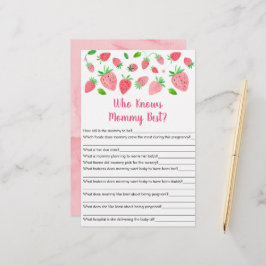 Strawberry Greenery, die Mommy Best Game kennen