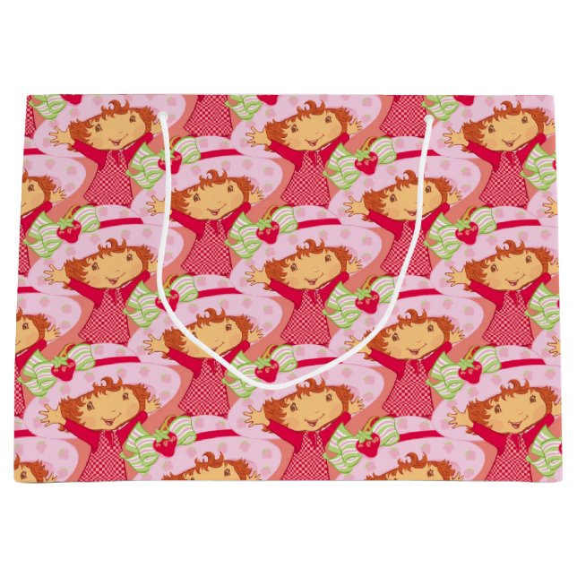 Strawberry Große Geschenktüte (Vorderseite)