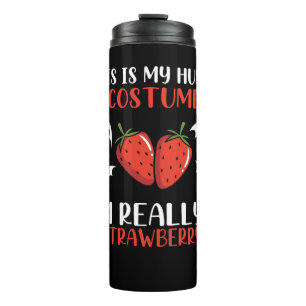 Strawberry Halloween-Kostüm Thermosbecher