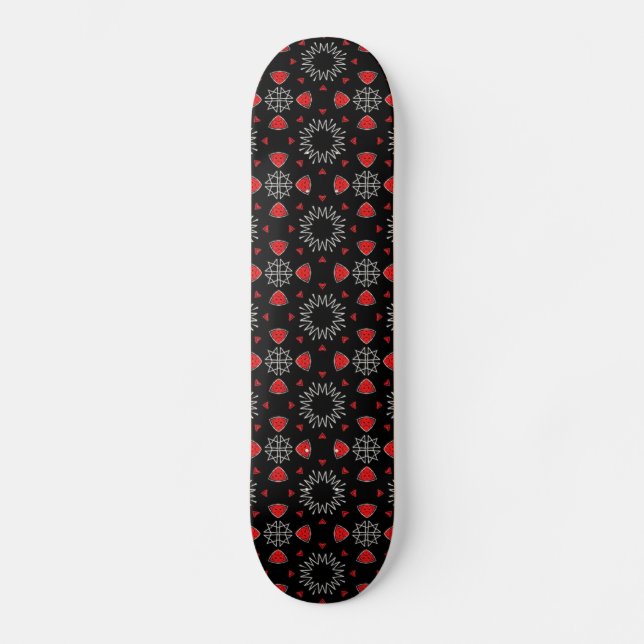 Strawberry Halloween Skateboard (Vorderseite)