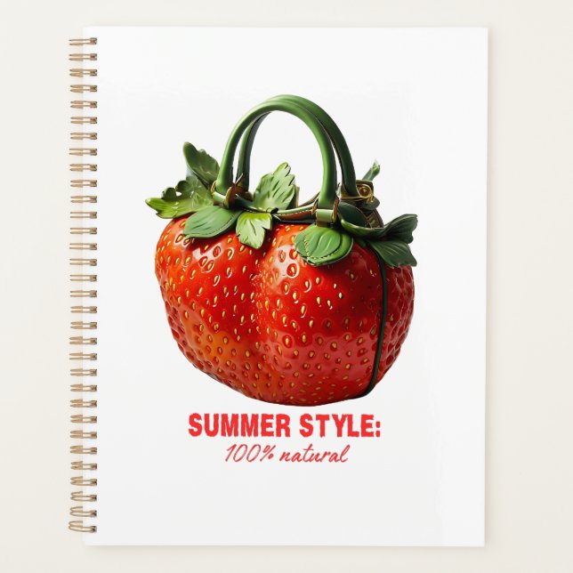 Strawberry Handbag Design - Hyper-Realistischer So Planer (Vorderseite)
