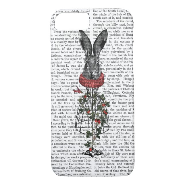 Strawberry Hare Case-Mate iPhone Hülle (Rückseite)
